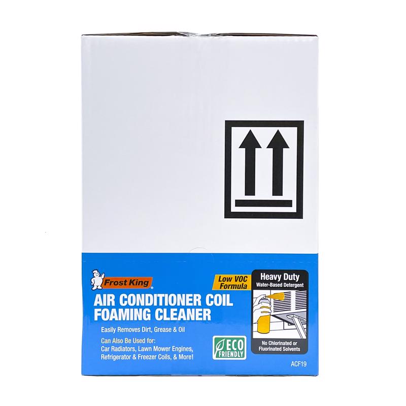 Frost King Air Conditioner & Coil Cleaner 19 oz Foam, Pack of 6