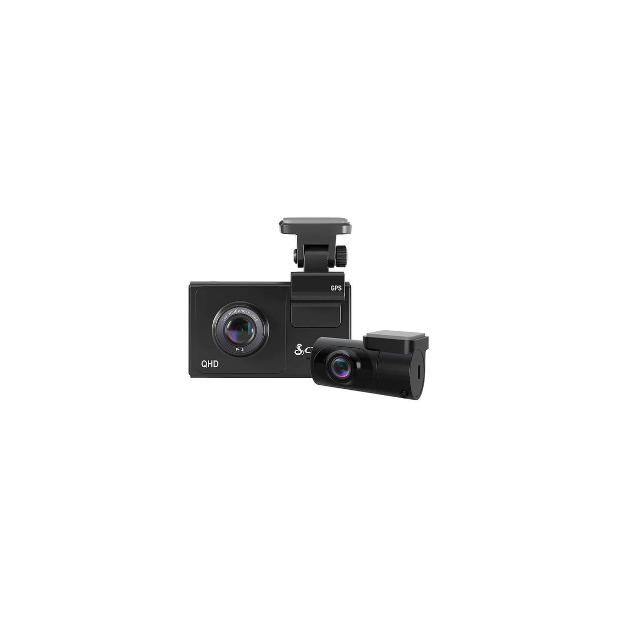 Cobra SC200D SC 200D Dual-View Smart Dash Cam With Rear View Camera