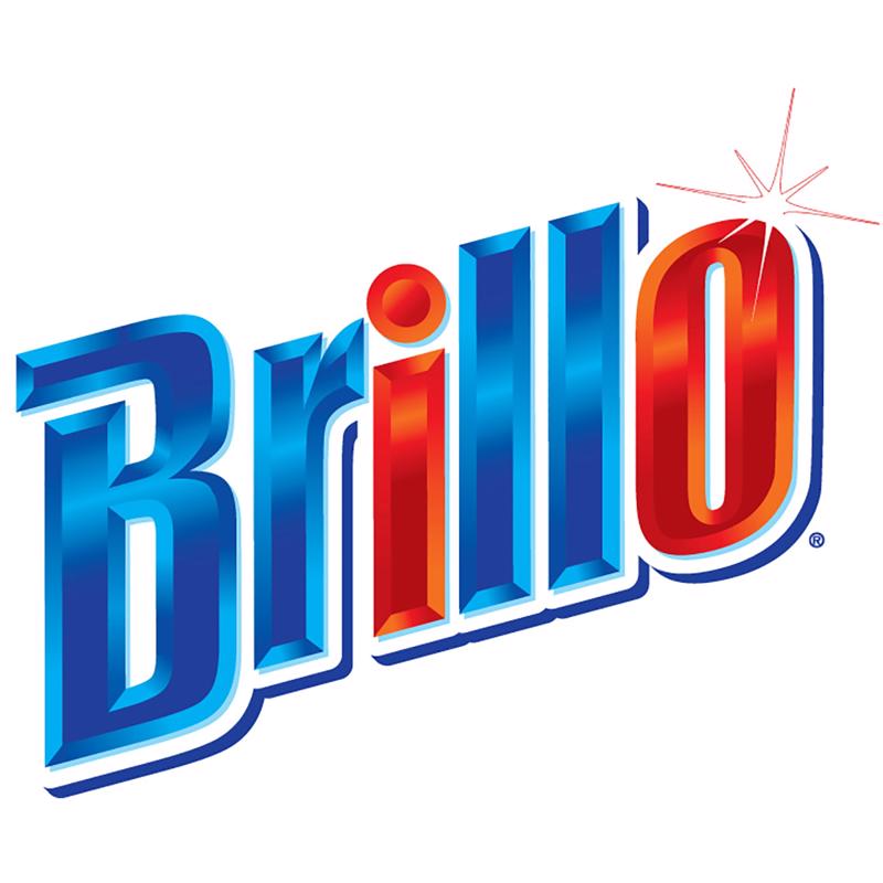 Brillo Heavy Duty Steel Wool Pads For Multi-Purpose 4.5 in. L 4 pc, Pack of 12