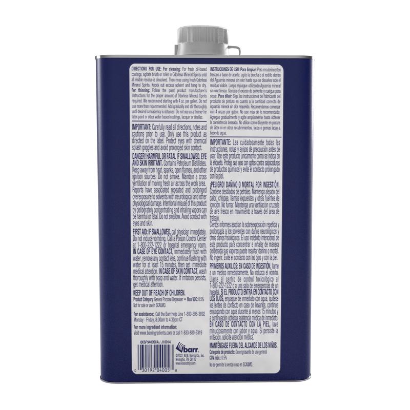 Klean Strip Mineral Spirits 1 qt, Pack of 6