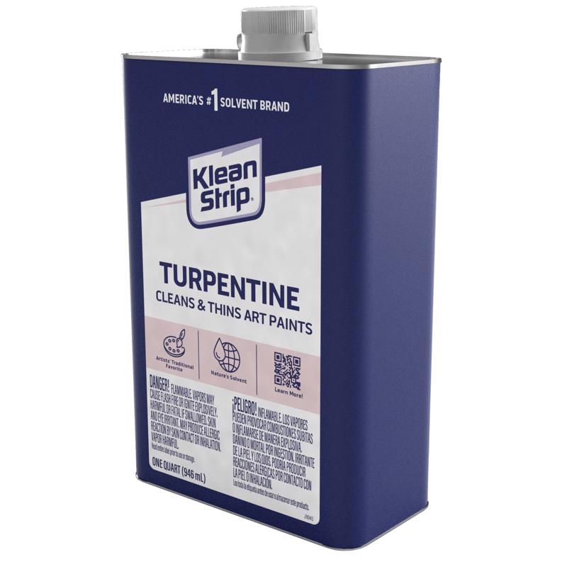 Klean Strip Turpentine Solvent 1 qt, Pack of 6