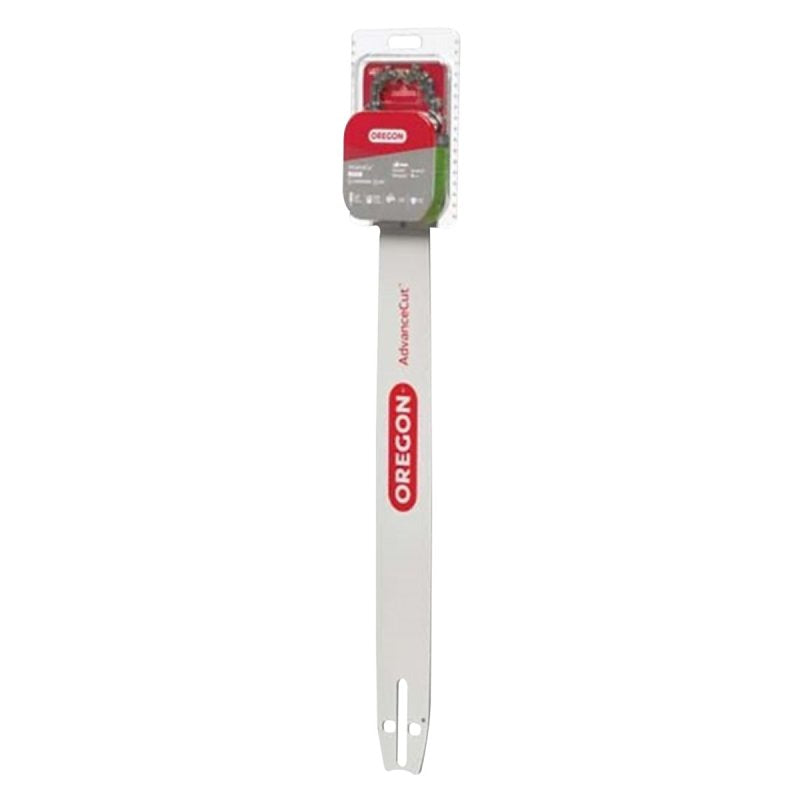 Oregon AdvanceCut Series 27852 Bar and Chain Combo, 20 in L, S Bar Nose Radius, 70-Drive Link, 72V Chain