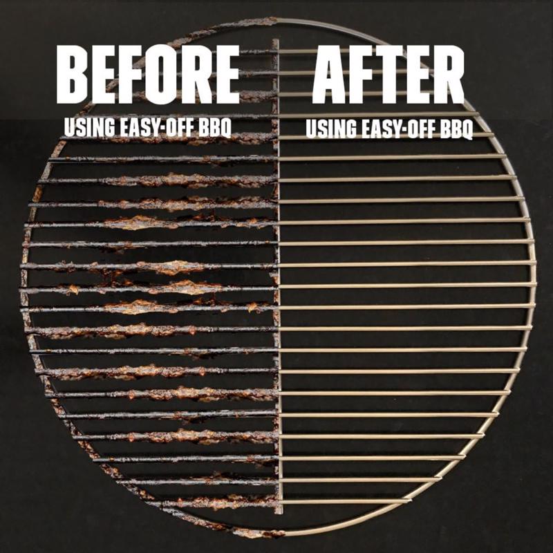 Easy-Off No Scent BBQ Grill Cleaner 14.5 oz Spray, Pack of 6