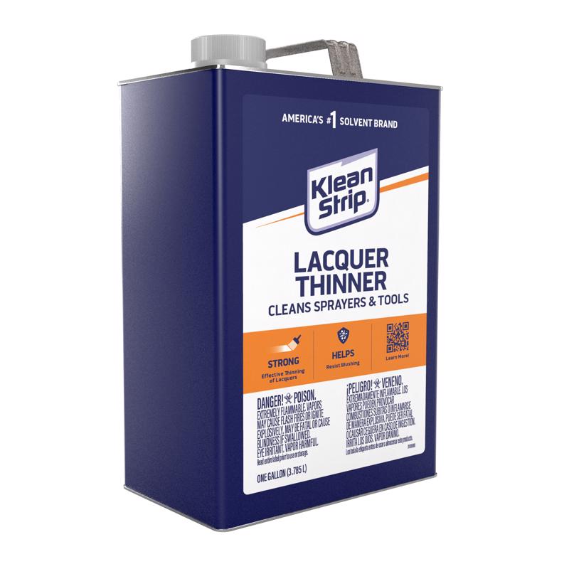 Klean Strip Lacquer Thinner 1 gal, Pack of 4