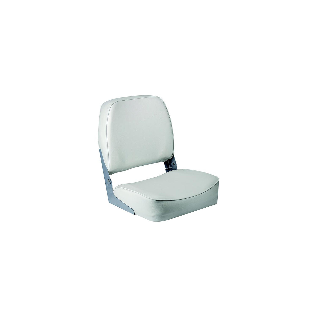 Wise 3313710 Promotional Marine Grade Vinyl 16.25″ D x 16″ W x 18″ H Low Back Boat Seat, White