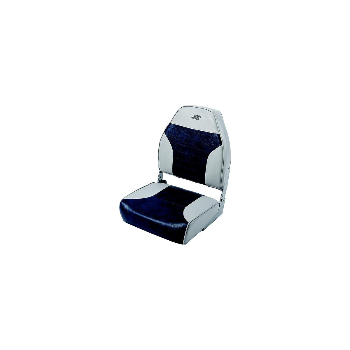 Wise Mid Back Fishing Seat, Gray/Charcoal