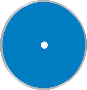 Diamond Products 80014 Circular Saw Blade, 7 in Dia, 5/8 in Arbor, Diamond Cutting Edge, Applicable Materials: Tile