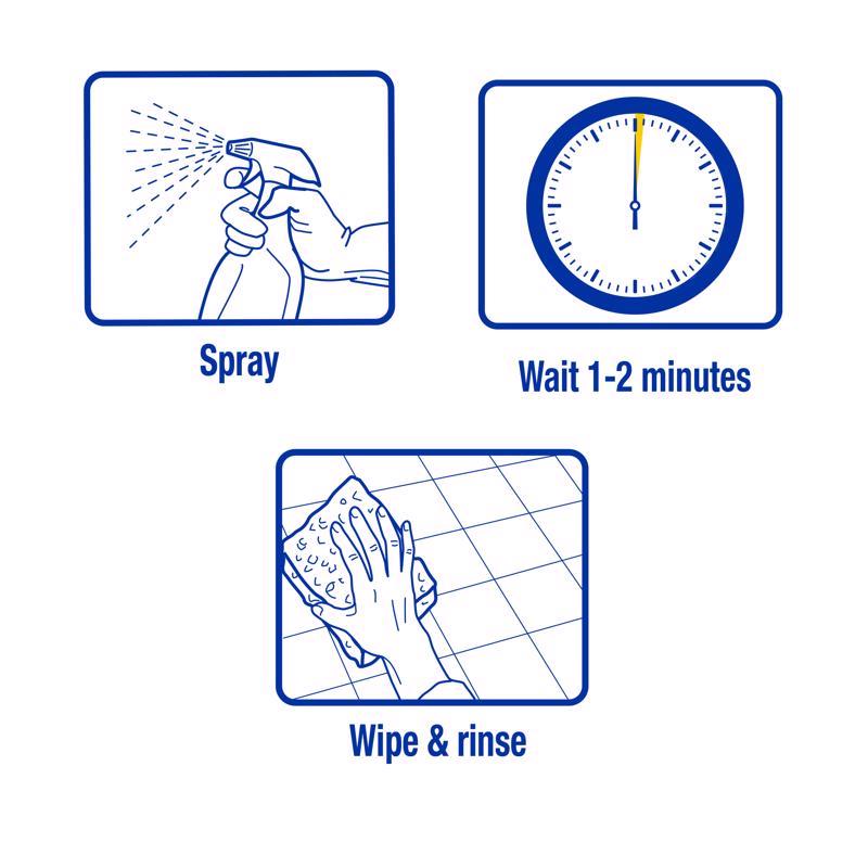 Zep Fast 505 Lemon Scent Cleaner and Degreaser 32 oz Liquid