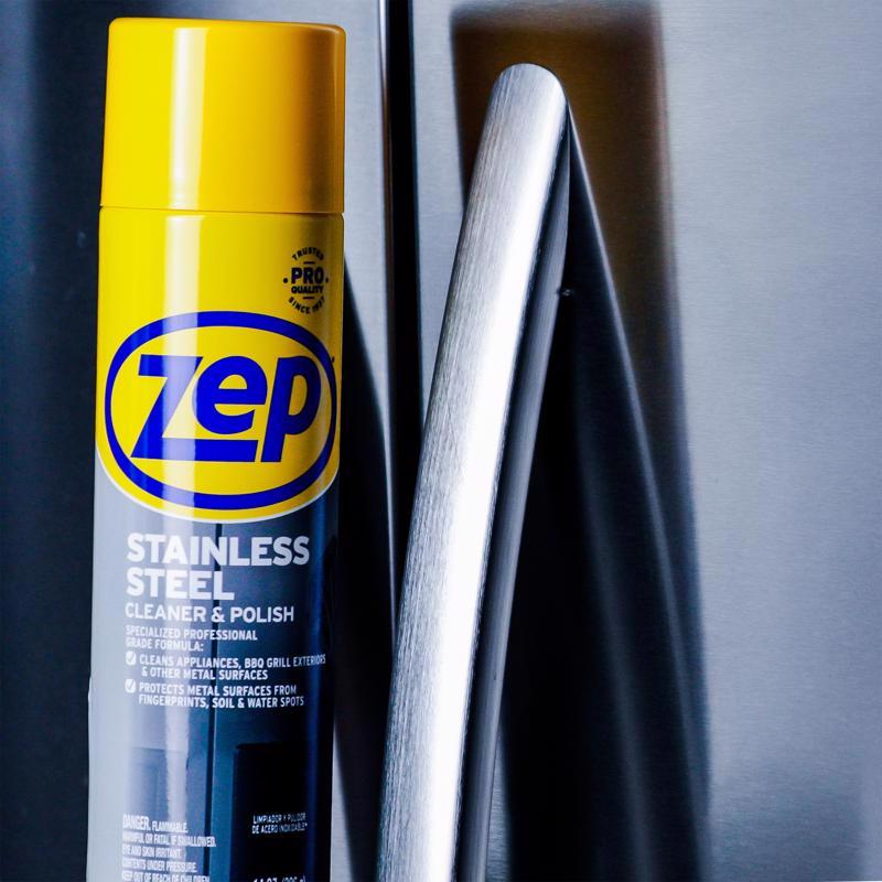 Zep No Scent Stainless Steel Polish 14 oz Spray