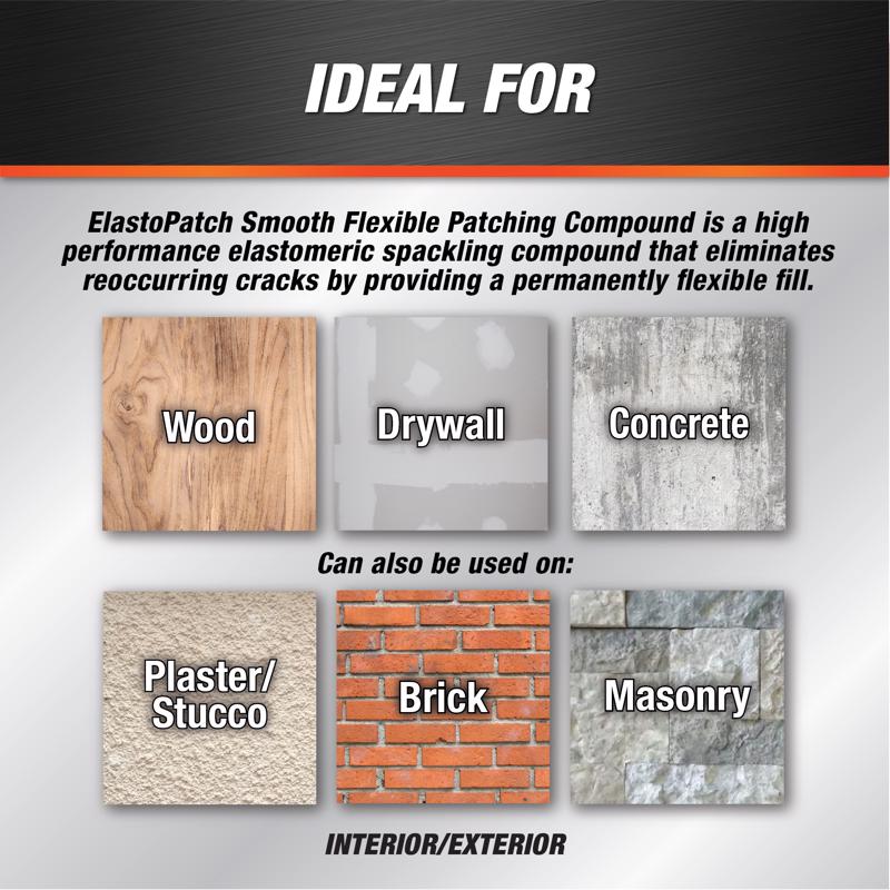 DAP ElastoPatch Ready to Use Off-White Patching Compound 10.1 oz