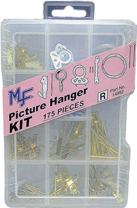 Midwest Fastener 14992 Large Picture Hanger Project Kit, Steel