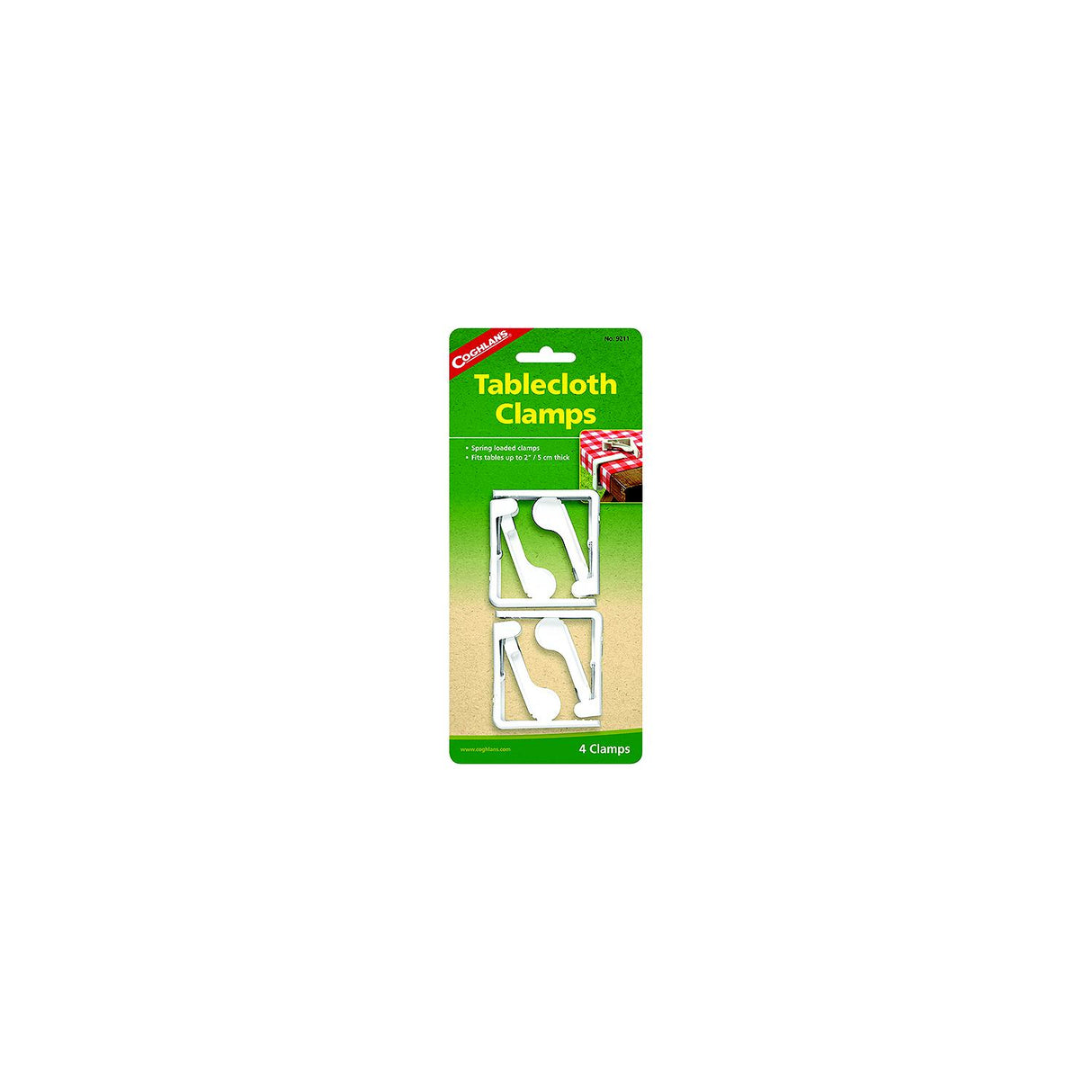 Plastic Tablecloth Clamps, 4/pk.