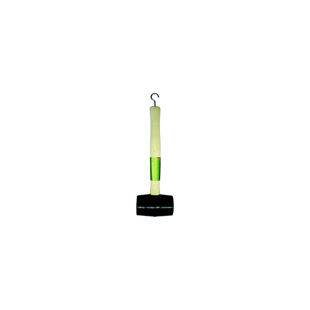 MALLET WITH TENT PEG PULLER