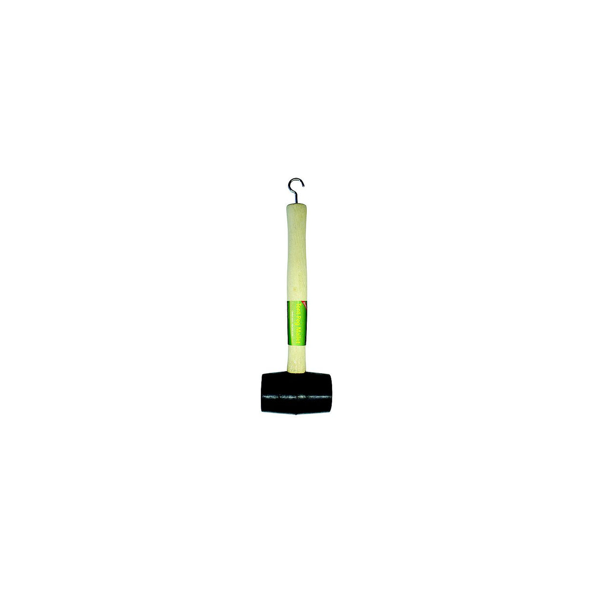 MALLET WITH TENT PEG PULLER