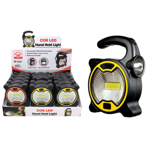 Diamond Visions COB Hand-Held Worklight Plastic 1 pc, Pack of 15