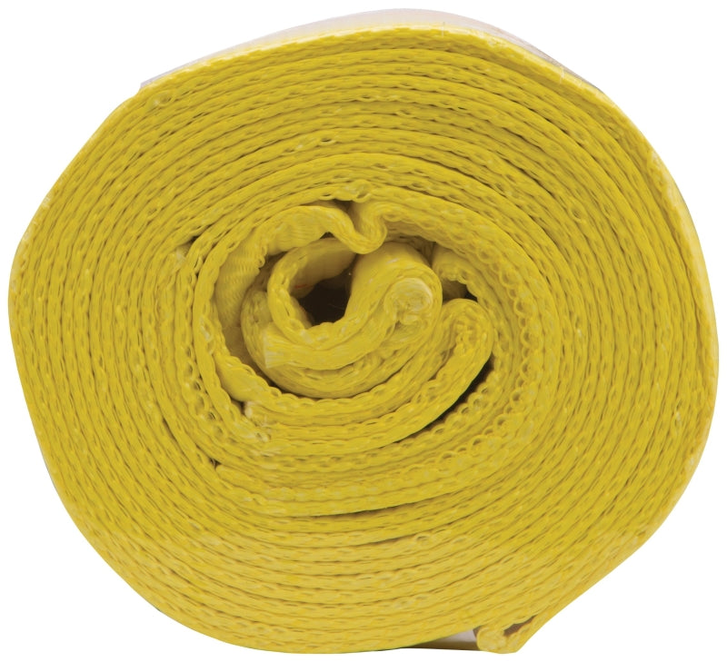 ProSource FH64062 Recovery Strap, 18,000 lb, 2 in W, 20 ft L, Polyester, Yellow