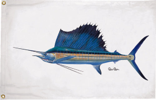 Taylor Carey Chen Offshore Fish Flag