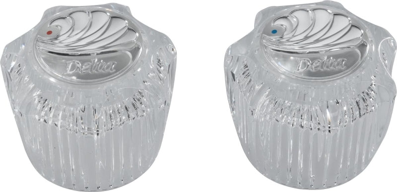 Delta RP23498 Handle Set, 1-5/16 in Connection, Acrylic
