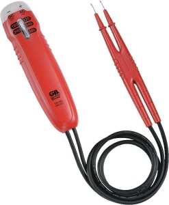 Gardner Bender GVT-392 Solenoid Tester, 120 to 480 VAC, 120 to 240 VDC, Neondicator Display, Functions: Voltage, Red