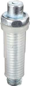 Prime-Line N 6706 Door Pivot, 3/8 in Dia Base, 1-1/8 in H Base, Plastic
