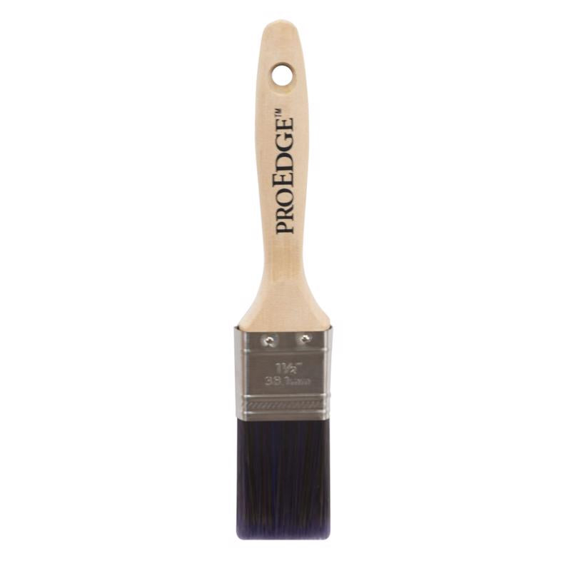 Linzer Pro Edge 1-1/2 in. Flat Paint Brush, Pack of 6