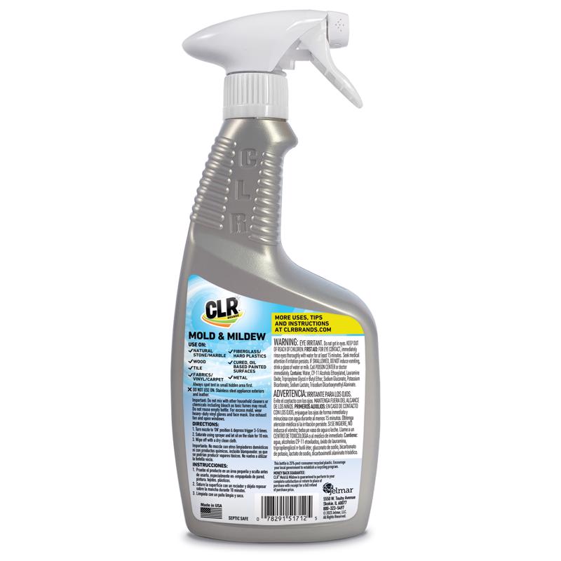 CLR Mold and Mildew Stain Remover 32 oz, Pack of 6
