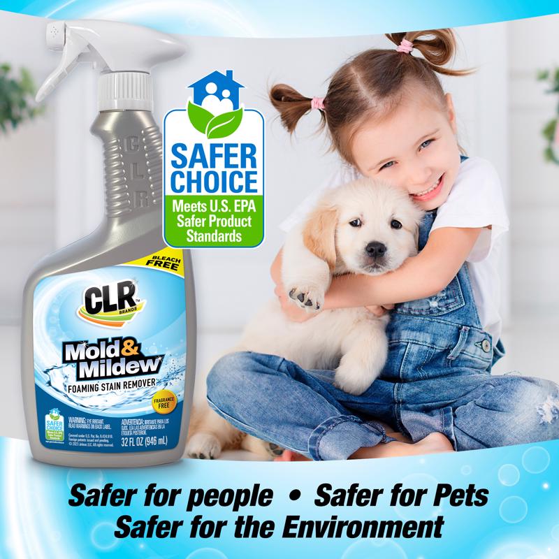 CLR Mold and Mildew Stain Remover 32 oz, Pack of 6