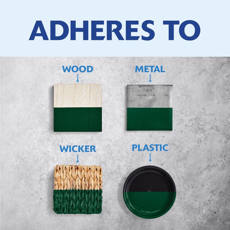 Rust-Oleum Painter's Touch Gloss Hunter Green Ultra Cover Paint Exterior and Interior 1 qt, Pack of 2