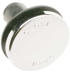 Plumb Pak PP826-21 Tip Toe Cartridge, Chrome-Plated, For: Foot Lock Stop Bath Drains