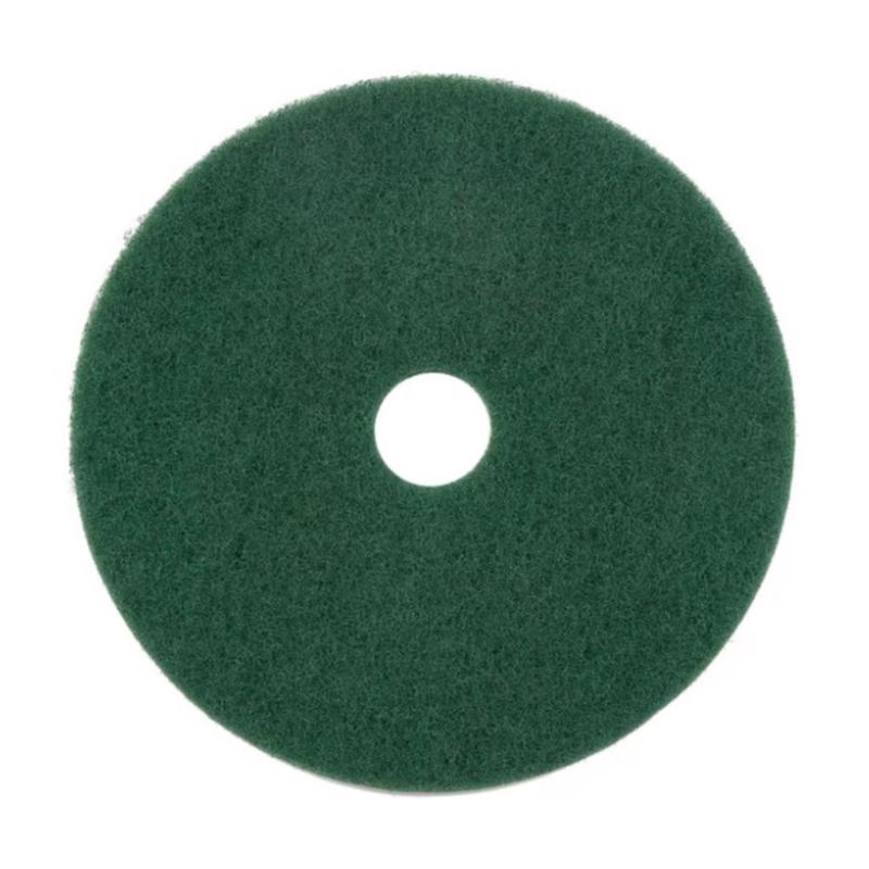 Gator 17 in. D Non-Woven Natural/Polyester Fiber Floor Pad Disc Green, Pack of 5