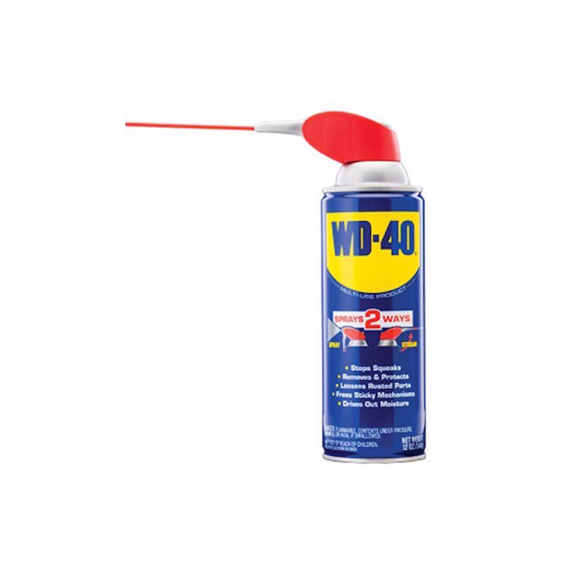 WD-40 Smart Straw Multi-Purpose Lubricant Spray 12 oz 1 pk, Pack of 12