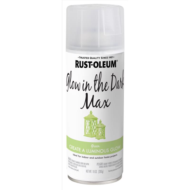 Rust-Oleum Specialty Matte Green Glow-in-the-Dark Spray Paint 10 oz, Pack of 6