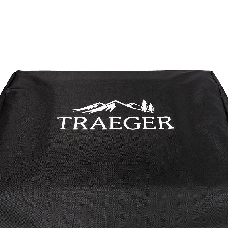 Traeger BAC814 2-Zone Full Length Grill Cover, 4 in W, 9.4 in D, 13.4 in H, Polyester, Gray