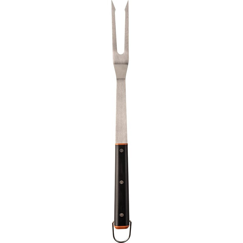 Traeger BAC791 BBQ Fork, 2 in W Blade, Stainless Steel Blade, Stainless Steel, Stainless Steel Handle, 17.13 in OAL