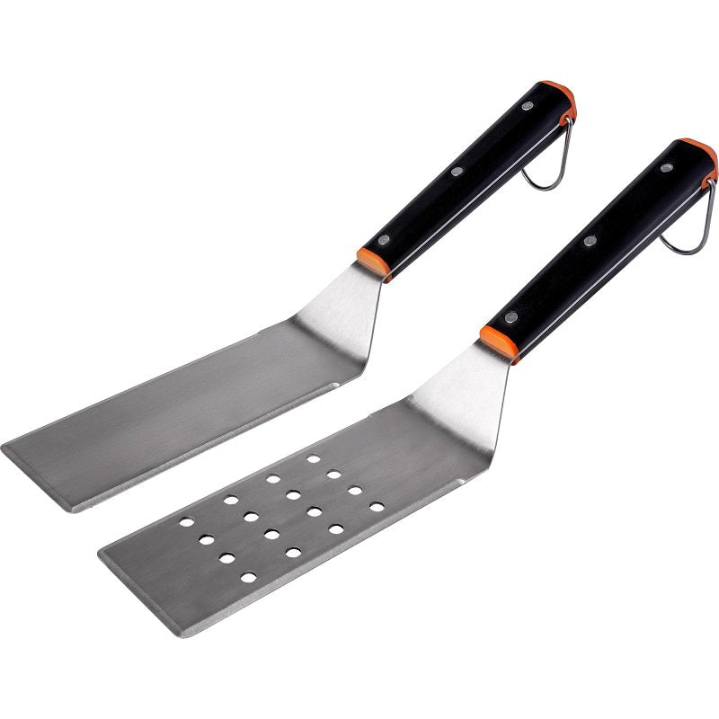 Traeger BAC838 Griddle Spatula Set, Stainless Steel Blade, Plastic Handle