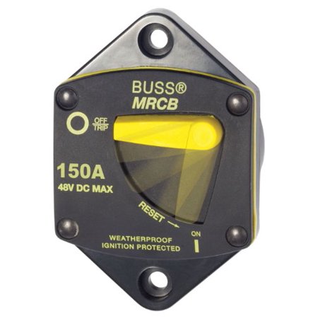 Blue Sea Systems 7048 187 Series DC Circuit Breaker - Panel Mount, 150 Amps