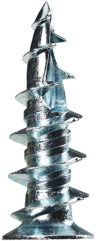 Cobra Anchors 042R Hollow Wall Anchor, Zinc, 63 lb, 10/PK