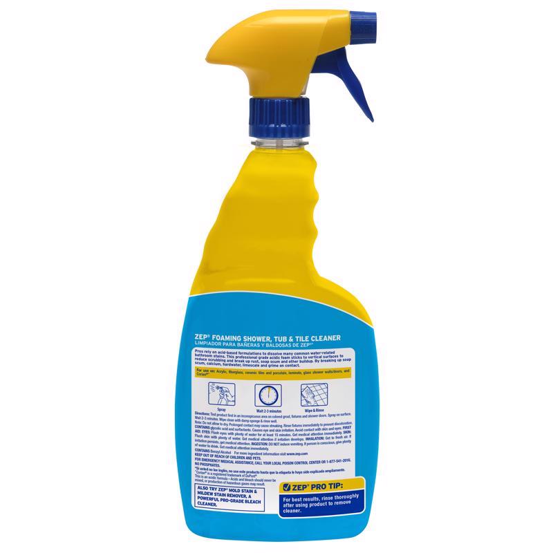 Zep Morning Rain Scent Tub and Tile Cleaner 32 oz Liquid, Pack of 12