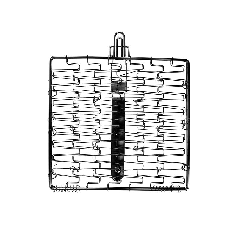 Mr. BAR-B-Q 06620Y Flexible Grilling Basket, Steel, Black