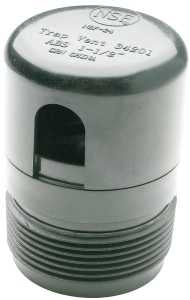 Plumb Pak PP855-39 Mechanical Plumbing Vent, Plastic, Black