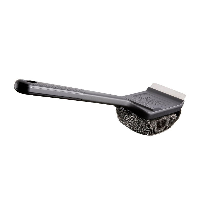 Mr. BAR-B-Q 60400SDZ Bristle-Free Steam Clean BBQ Brush, Stainless Steel Bristle, Plastic Handle