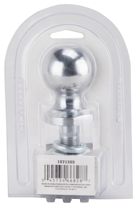 Vulcan TD-02 Hitch Ball, 1-7/8 in Dia Ball, 3/4 in Dia Shank, 2,000 lb Gross Towing