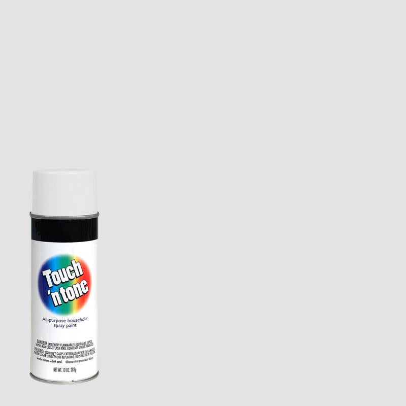 Rust-Oleum Touch n Tone Flat White Spray Paint 10 oz, Pack of 6