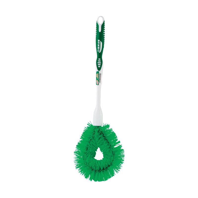 Libman 5.5 in. W Medium Bristle 11 in. Plastic/Rubber Handle Bowl Brush, Pack of 12