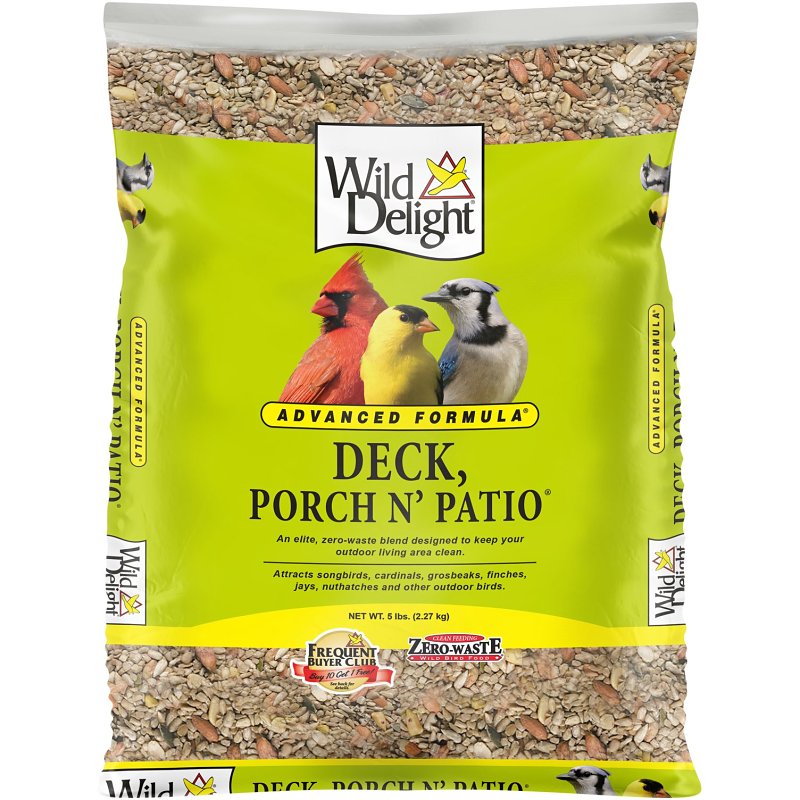 Wild Delight Porch N Patio 374050 Hulled Pumpkin Seed Bird Food, 5 lb, Bag