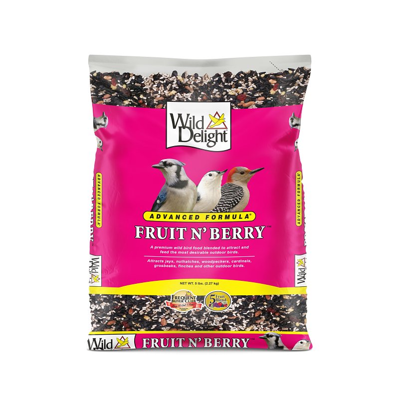 Wild Delight 365050 Dried Cherries Bird Food, 5 lb, Berry, Fruit, Bag