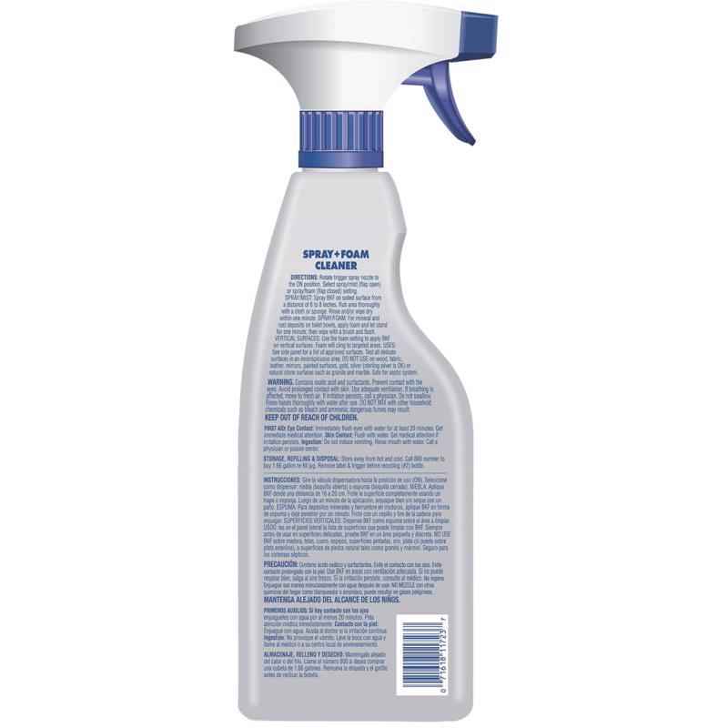 Bar Keepers Friend Citrus Scent Hard Surface Cleaner Foam 25.4 oz, Pack of 6