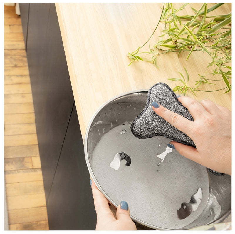 e-cloth 70608 Pet Bowl Scrubber, Polyamide/Polyester/Polyester/Polyurethane/Sponge