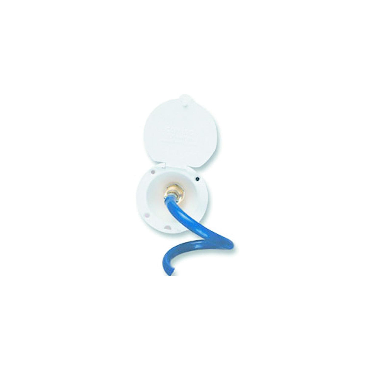 D&W SAPORTPBTW Spray-Port Outlet Port Only, 3″ Bright White