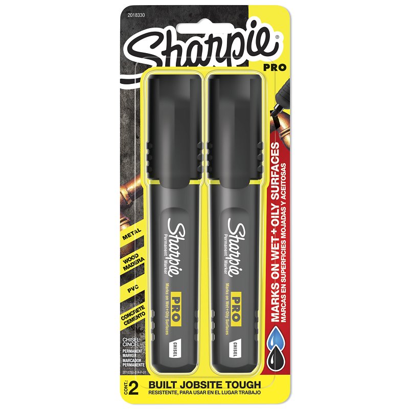 Sharpie Pro Series 2018330 Permanent Marker, Black